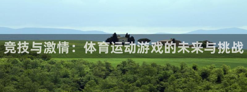 MK体育官网下载娱乐：竞技与激情：体育运动游戏的未来